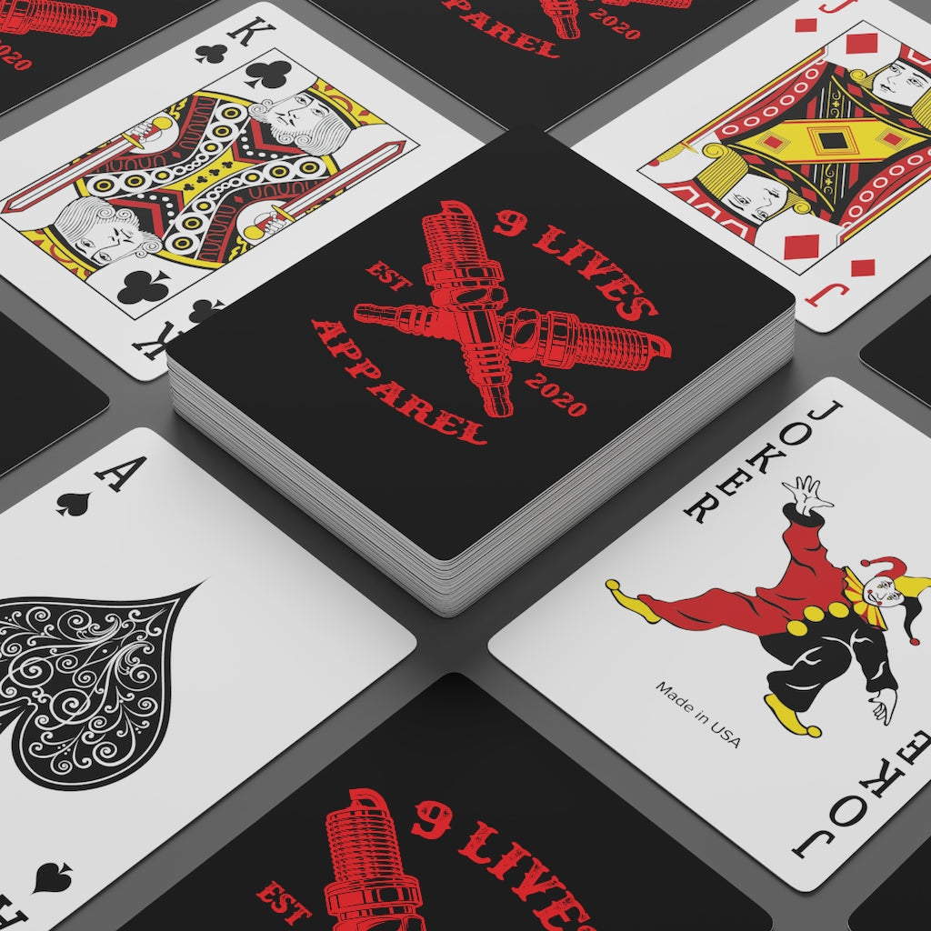 9 Lives Poker Cards