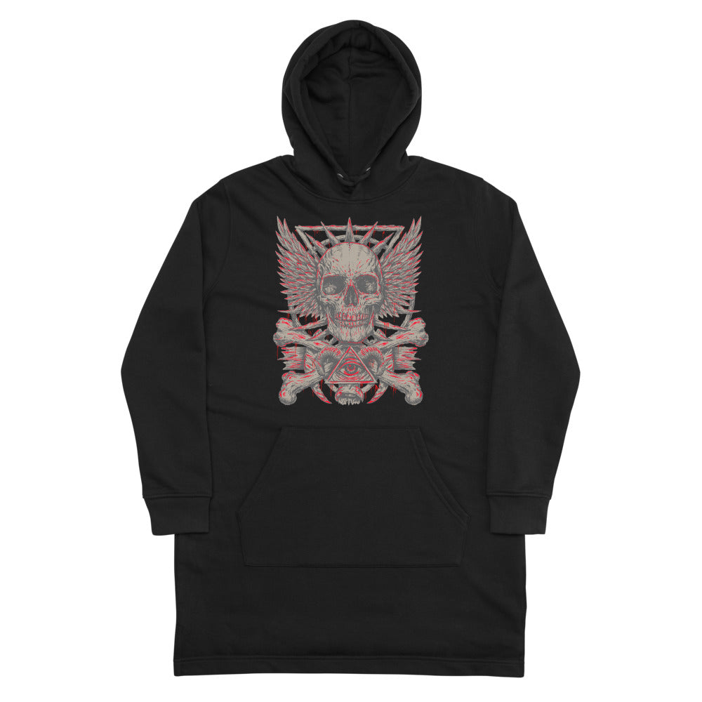 3 Squared Hoodie dress