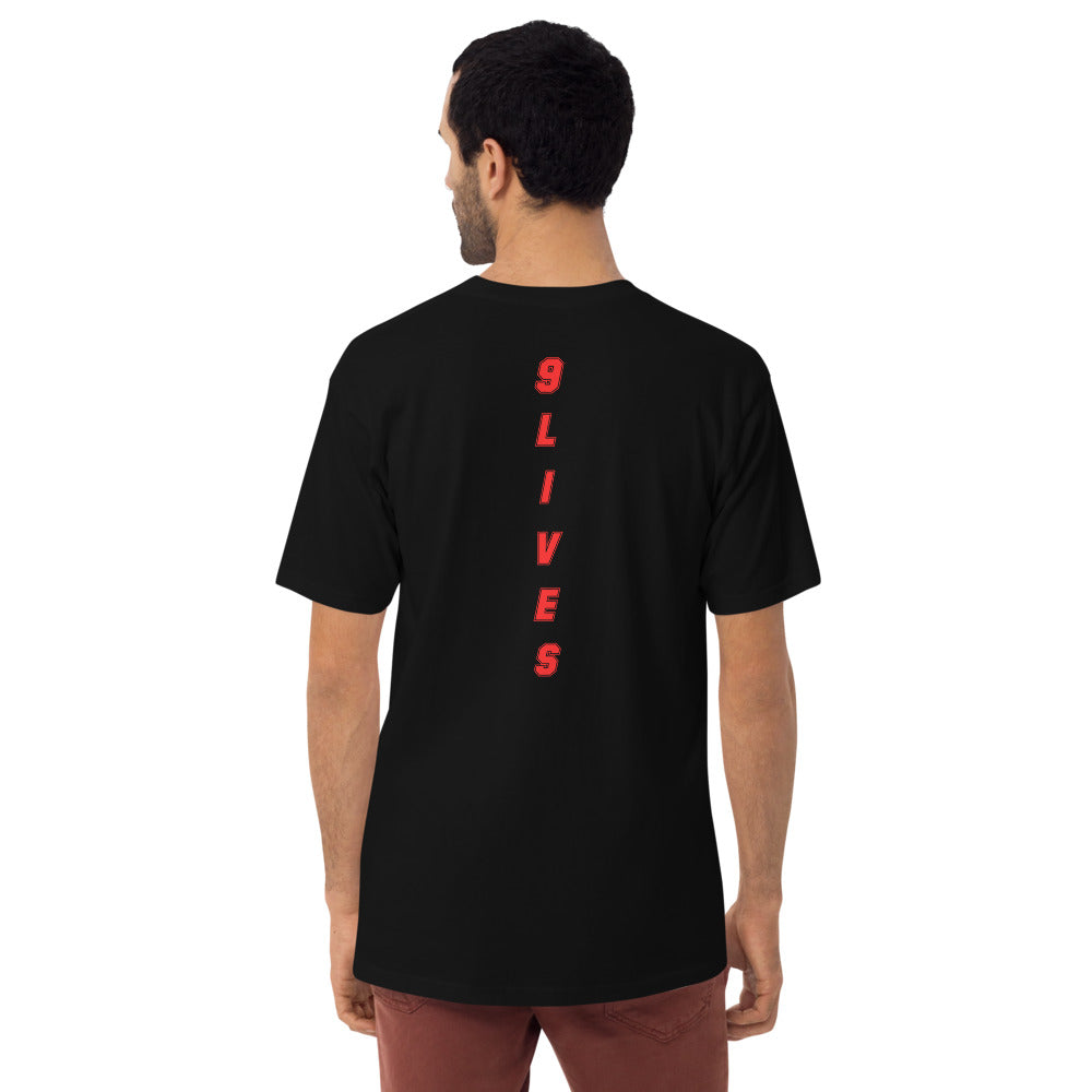 9 Lives Wings Tee