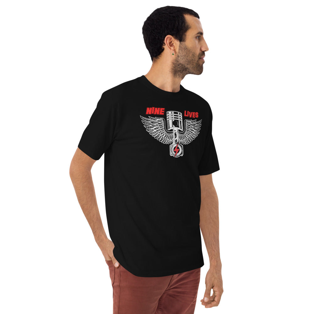 9 Lives Wings Tee