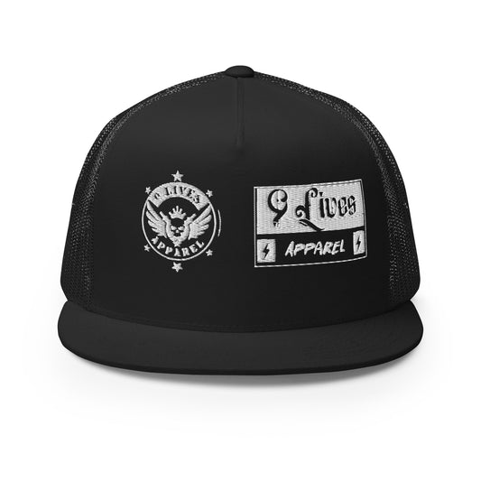 Black Money Box Trucker Cap