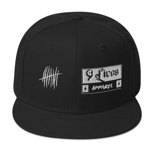 Blacked out Money Box Snapback Hat